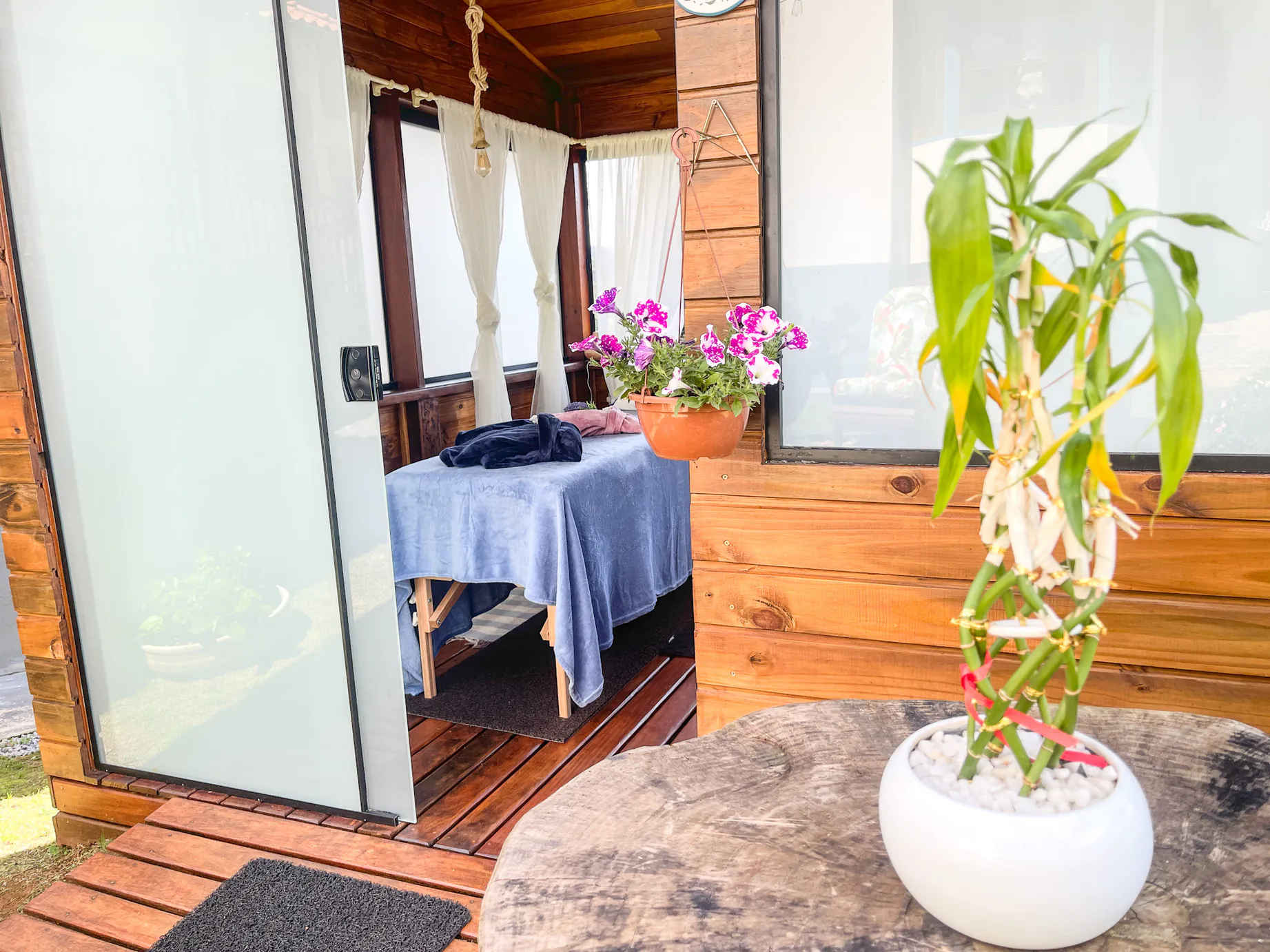 Spa - Área externa da banheira